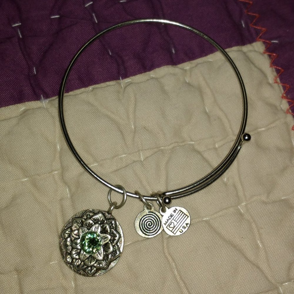 Clea bracelet with August birthstone